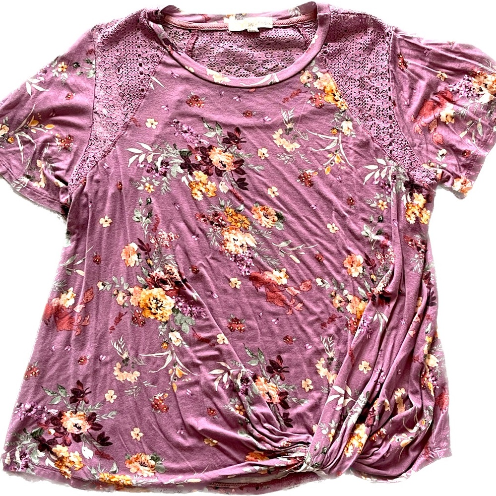 Woman’s “Rewind”  Multi Media Shirt, size XL